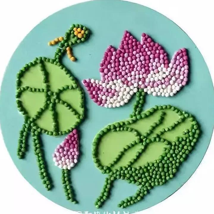 揉纸手工儿童创意亲子手工搓纸画大全