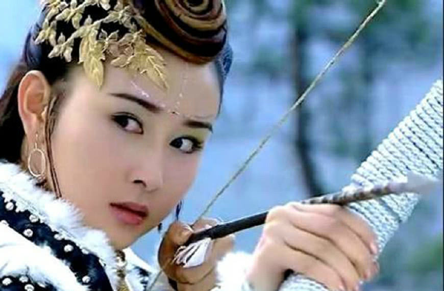 女星古装弯弓射箭,刘诗诗霸气,赵丽颖难度大,最后一个直戳笑点|笑点|刘诗诗|弯弓_新浪新闻