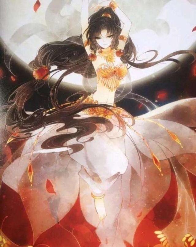 十二星座专属古风少女,射手座是世中仙人,狮子座的红衣飘飘!