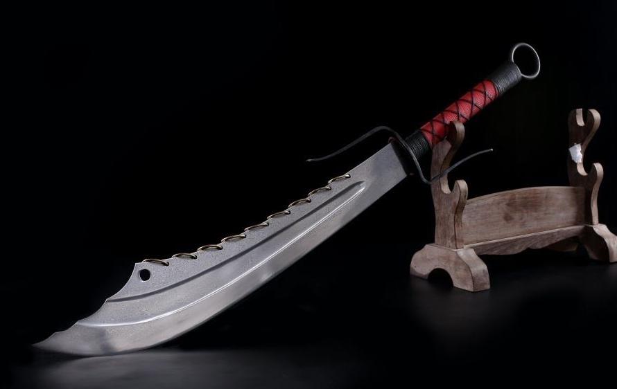 古代兵器大刀背上装上很多铁环主要用途是什么看完你就明白了