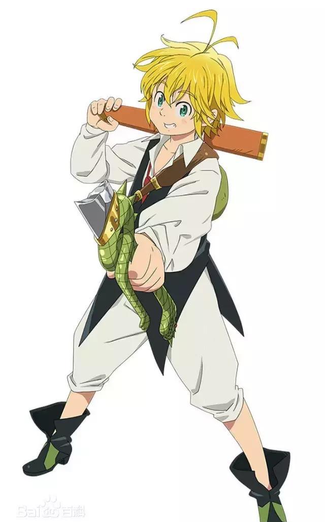 第2名:梅利奥达斯(《七原罪》)一拳超人名不虚传,虽然看上去一张面瘫