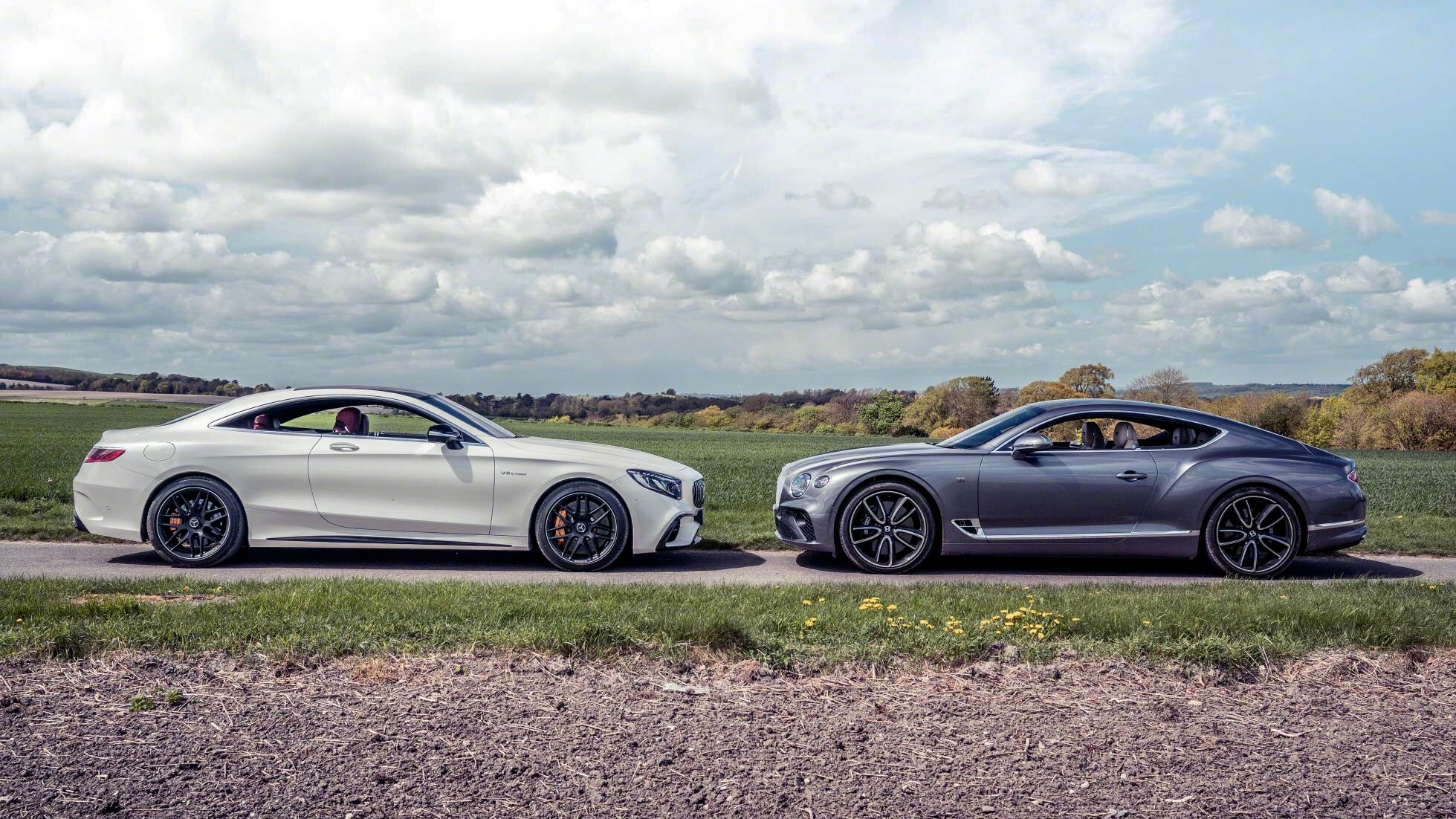 宾利欧陆gt和奔驰amg s63 coupe 俩完美的大家伙_新浪看点