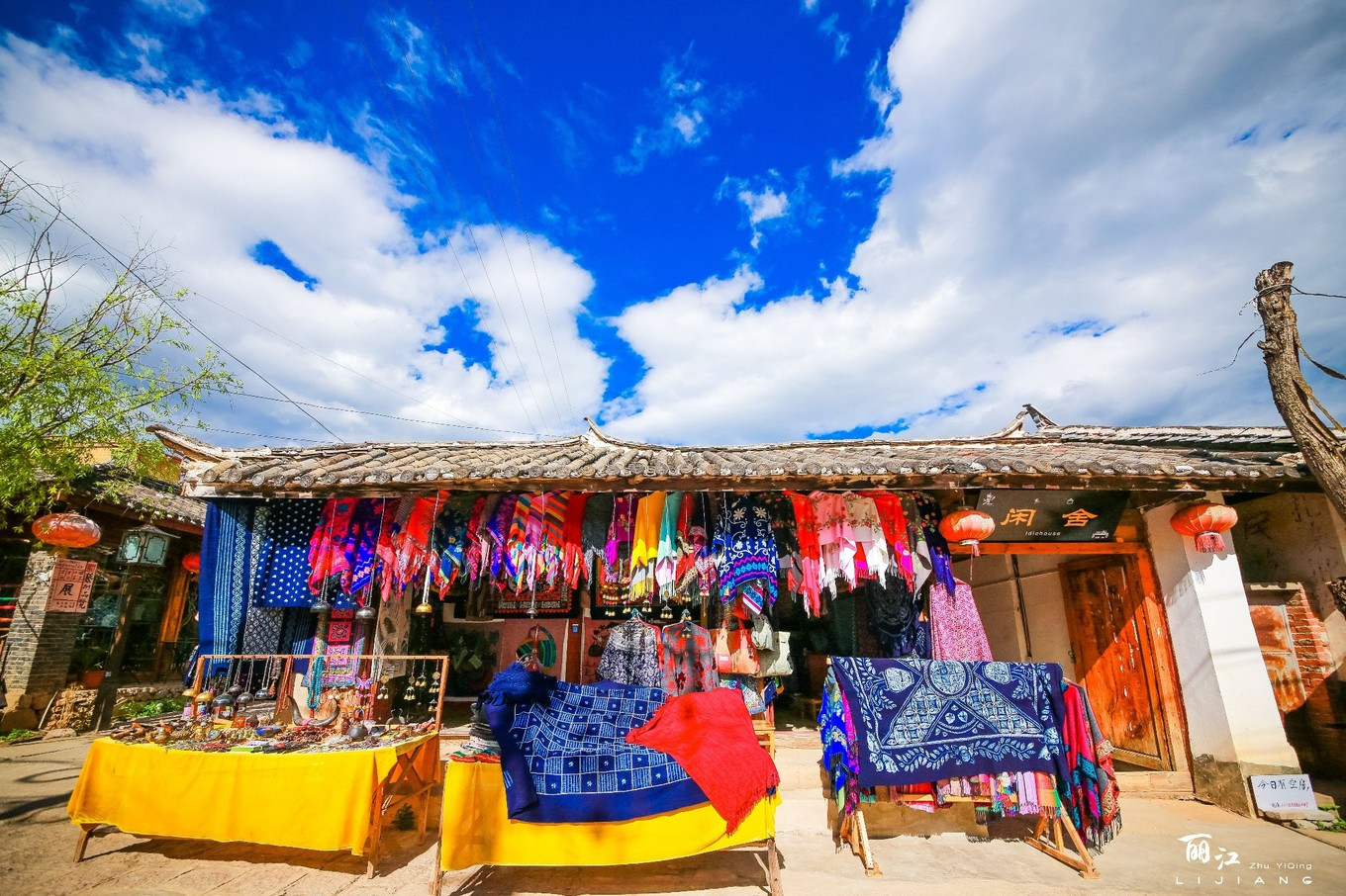下的小镇,还原了十年前丽江该有的样子|白沙古镇|白沙|扎染_新浪网
