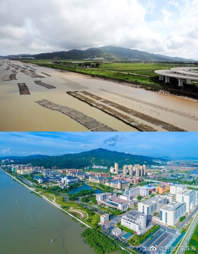 8岁横琴,8组今昔对比照,带你感受新区成长大变化