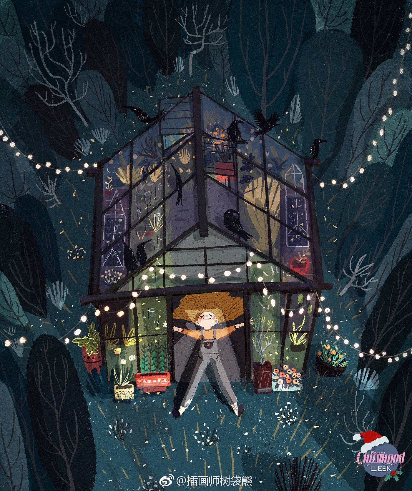 西班牙插画师 beatrice blue 儿童插画设计作品曾经天马行空的那些小