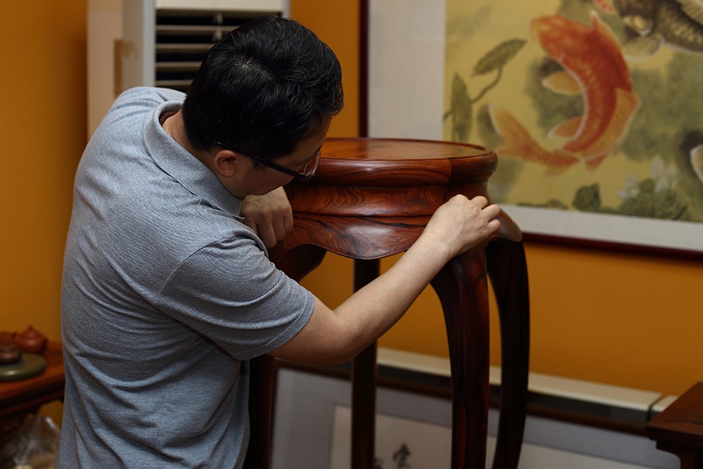 谭向东解读上海博物馆藏黄花梨五足圆香几与圆形香几拓展