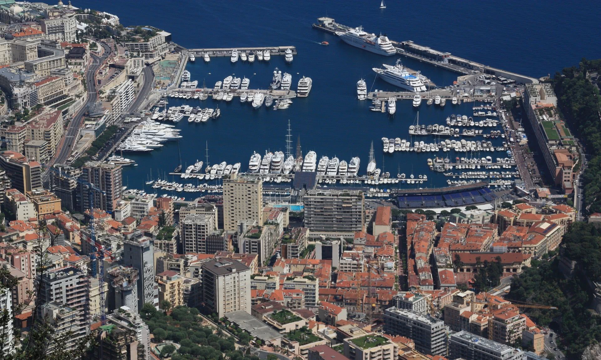 航拍才知道,小小的摩纳哥为何那么有名?