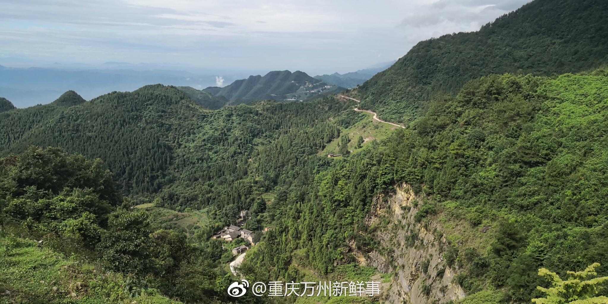 万州大垭口风光