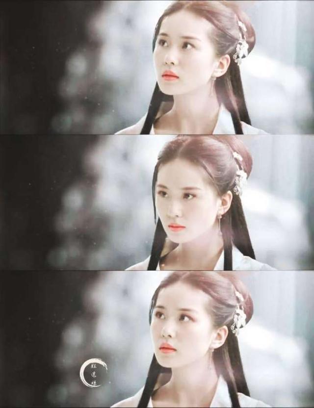 刘诗诗扮演王语嫣的剧照来了,网友:我还是喜欢刘亦菲!