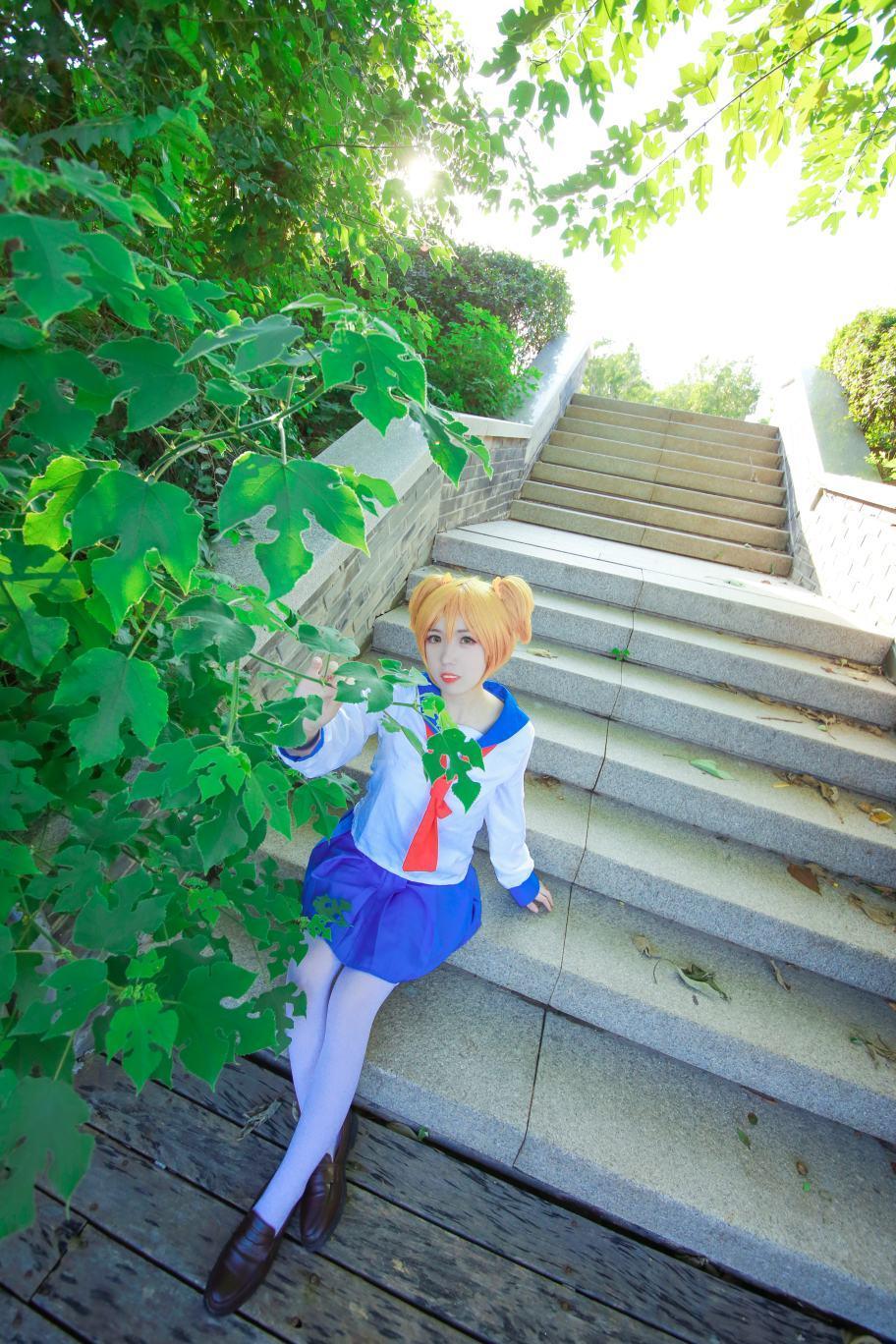 cosplay正片 pop子与pipi美的日常 鱼西