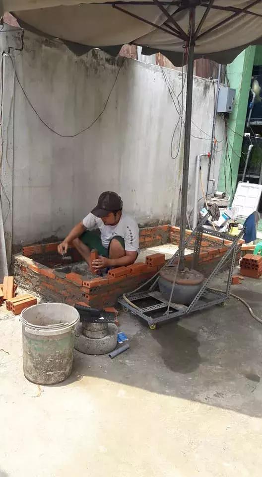 最简单庭院自制小鱼池:这些小池,或许你家也能