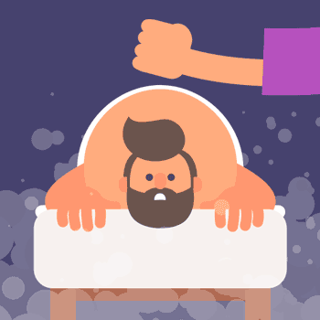 这位胡渣大叔火了,他将扁平化gif推向了极致