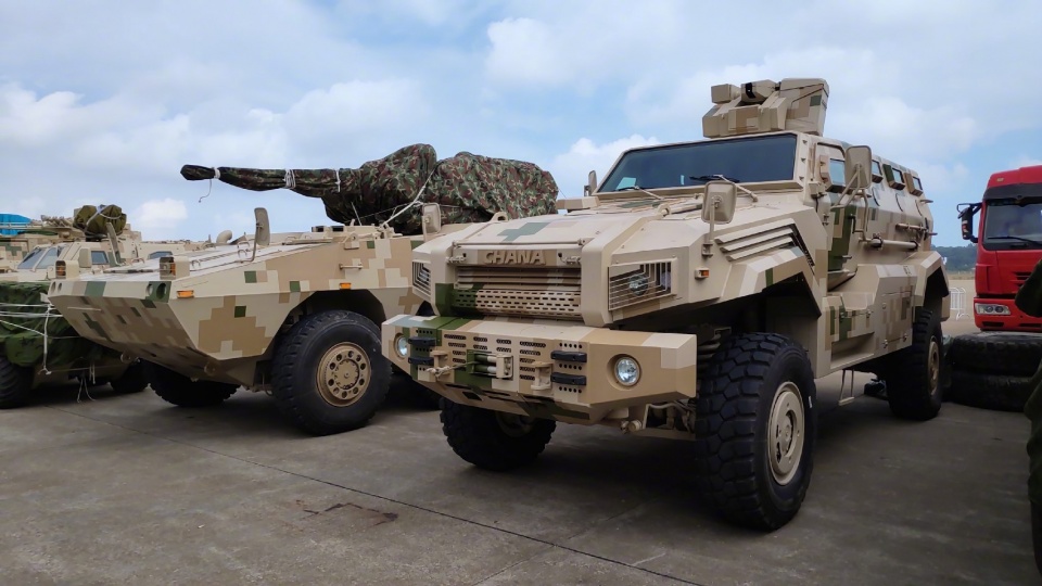 新一代长安cs/vp14型高机动防雷车陕西宝鸡特种车公司研发的虎士装甲