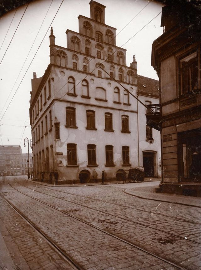 老照片二十世纪初的瑞典街头3