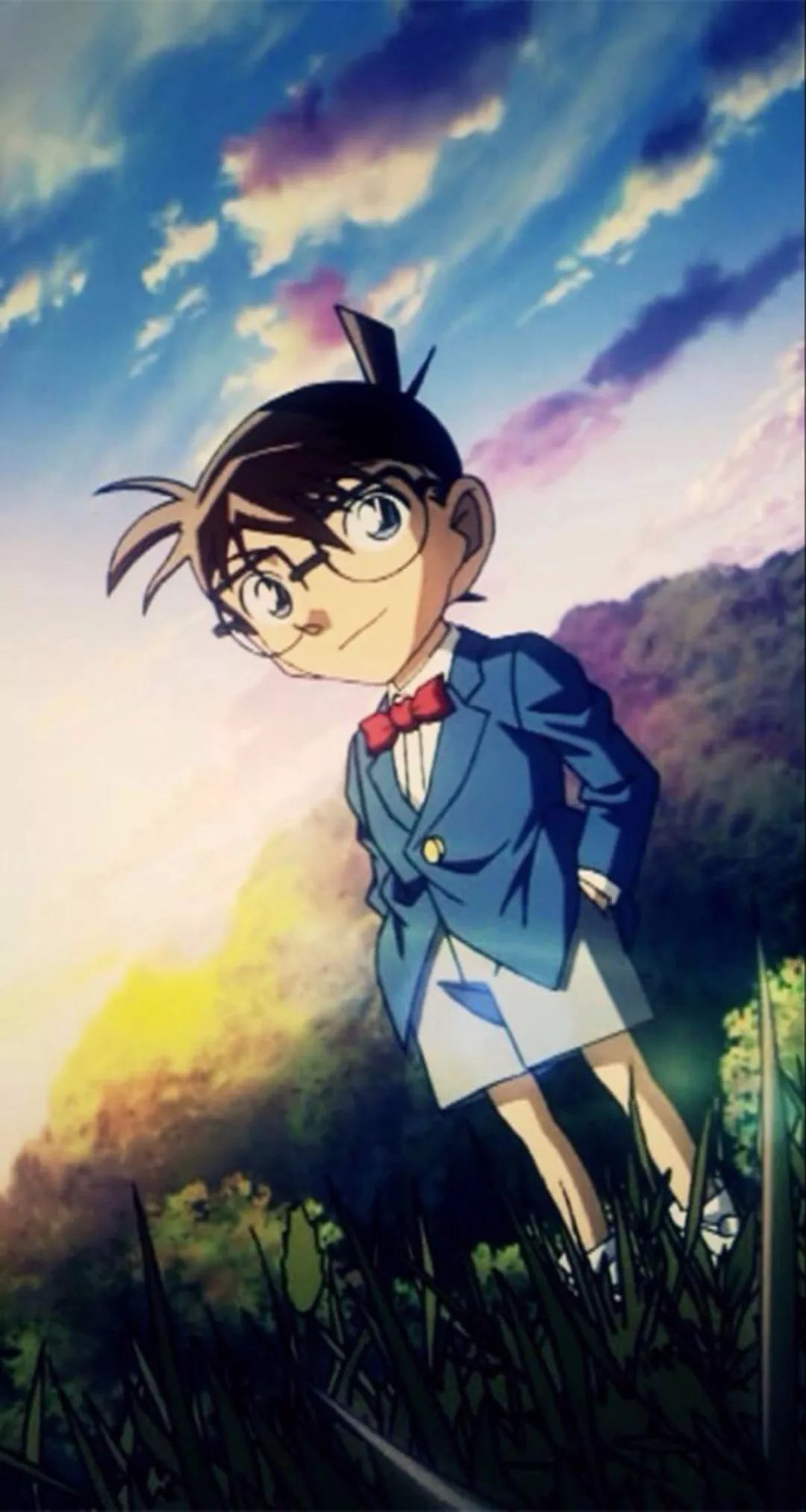 本期壁纸为柯南