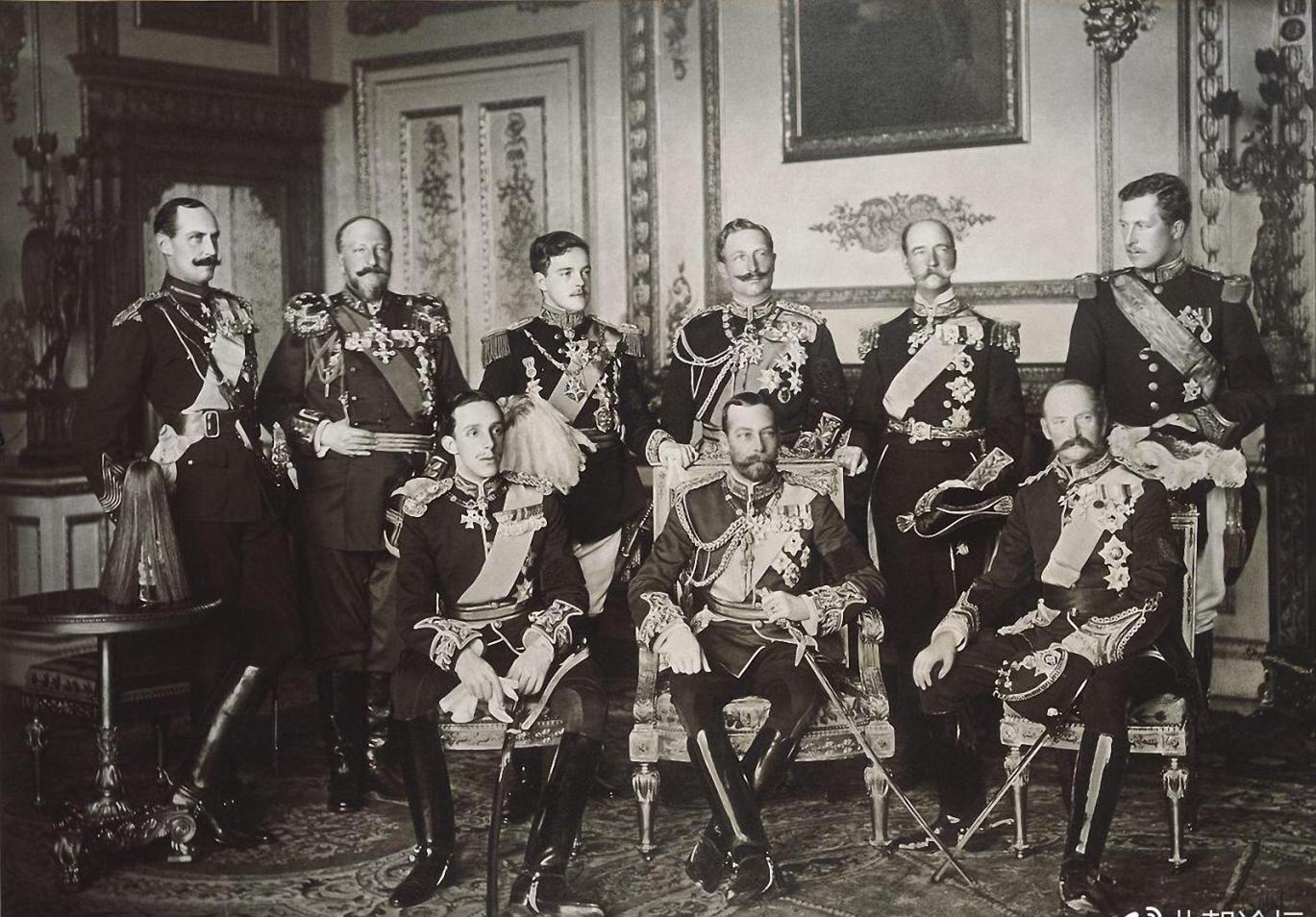汇聚于爱德华七世葬礼的九位欧洲国王! 那些老照片里的历史瞬间