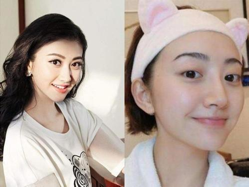 女明星卸妆前后对比,有人判若两人,有人素颜也惊艳
