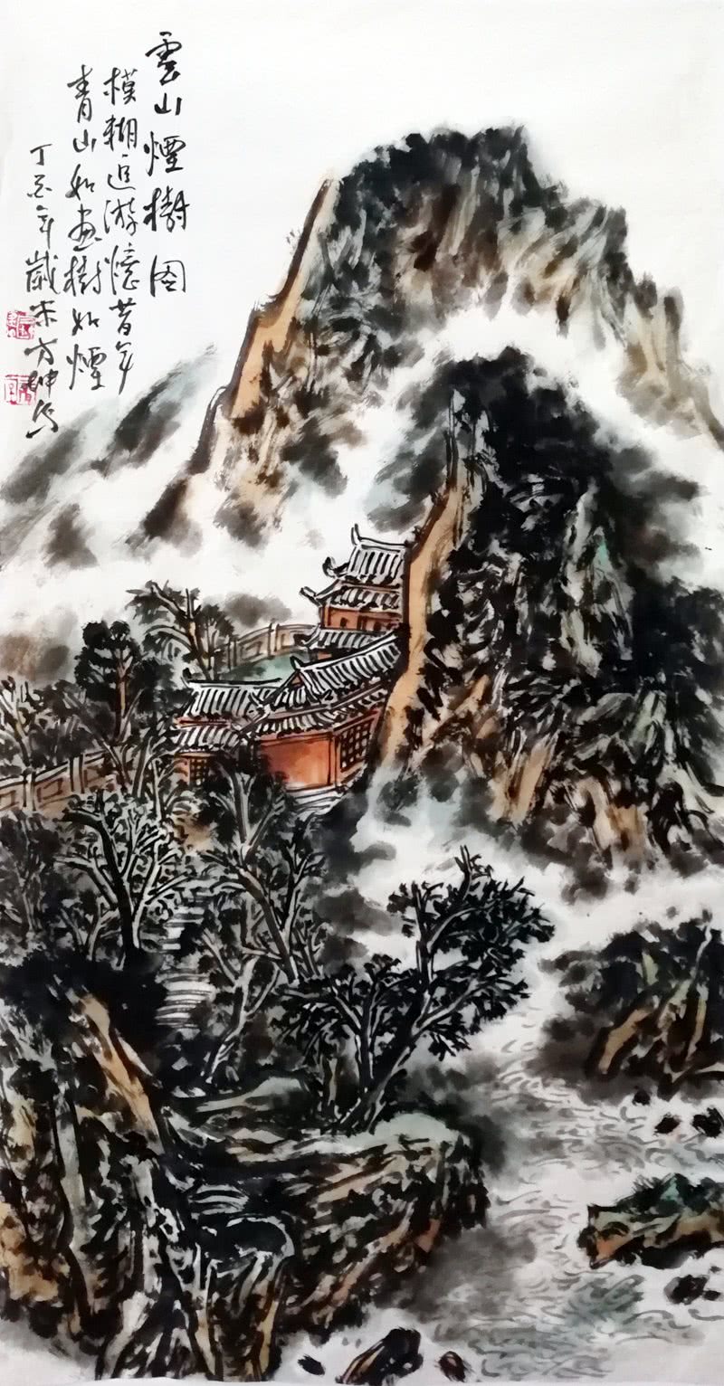 翰墨丹青:品读方坤老师的中国画艺术