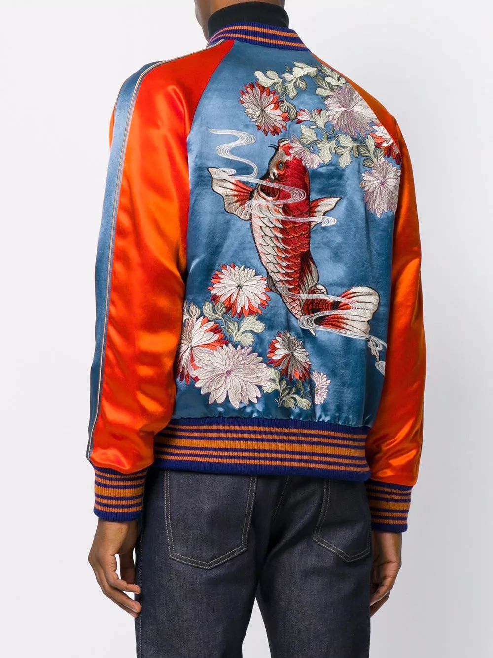 横须贺夹克养眼图案集同件夹克演绎多重style