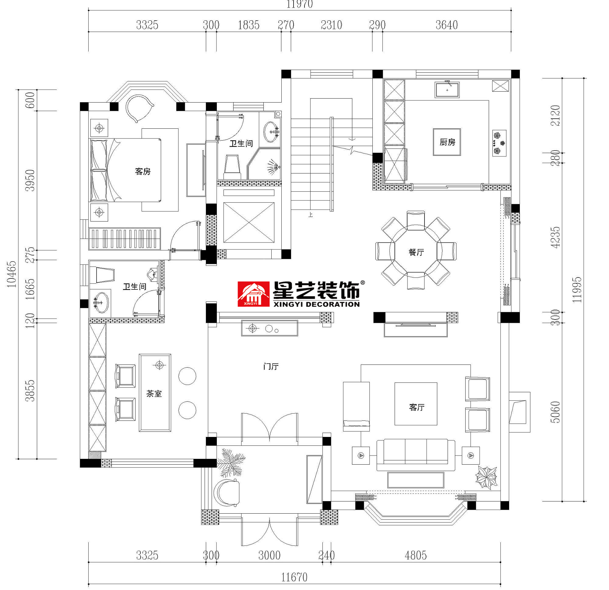 别墅装修设计,洋房装修,平层装修,更多精彩室内装修设计案例,平面设计