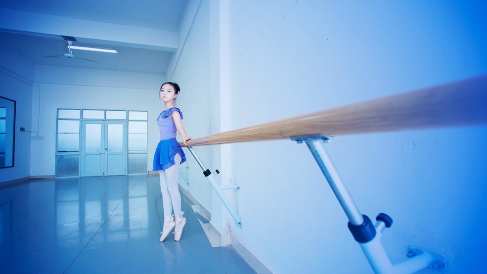 美丽的舞蹈小天使未来的舞者之星