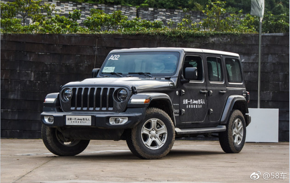 全新一代牧马人今日上市 预售46-52万元