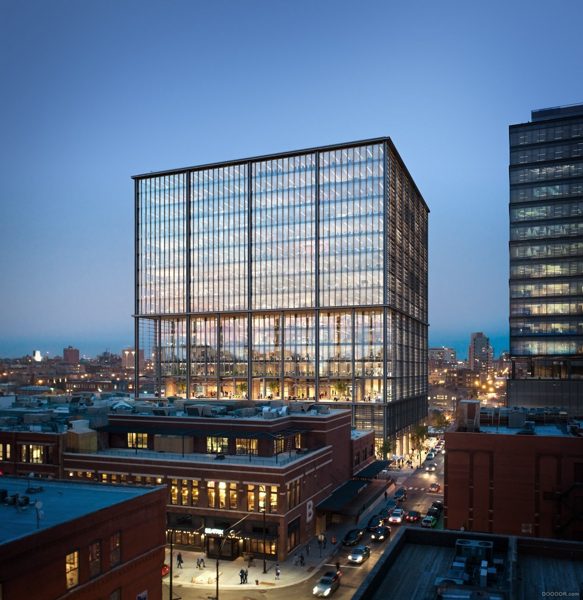 som 330n绿色芝加哥大厦设计