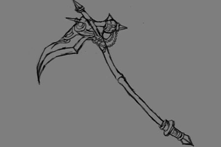 【精选】日韩插画武器设计绘画的思路