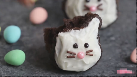 可爱的动物造型巧克力蛋糕,原来还有这么简单的做法,真的学到了