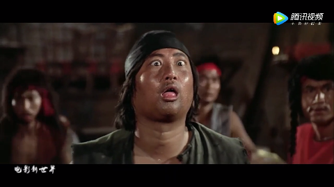 《a计划》海盗窝决战, 成龙洪金宝元彪三兄弟联手大战罗三炮狄威