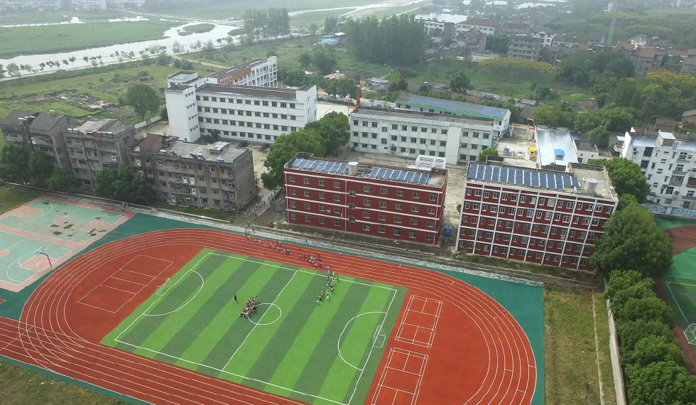 2018年9月19日,湖北宜昌枝江市安福寺镇掠影.