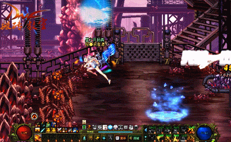 dnf搬砖党必看,剑豪搬砖姿势,格蓝迪全图动态教学!