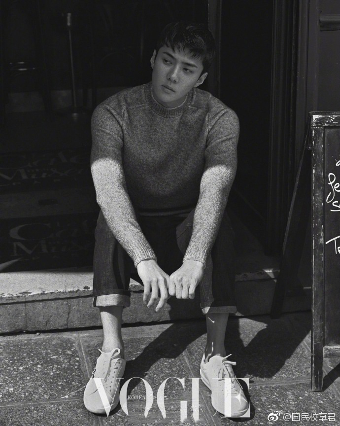 吴世勋xvoguekorea┊阴天的沉静午后少年的小鹿眼神
