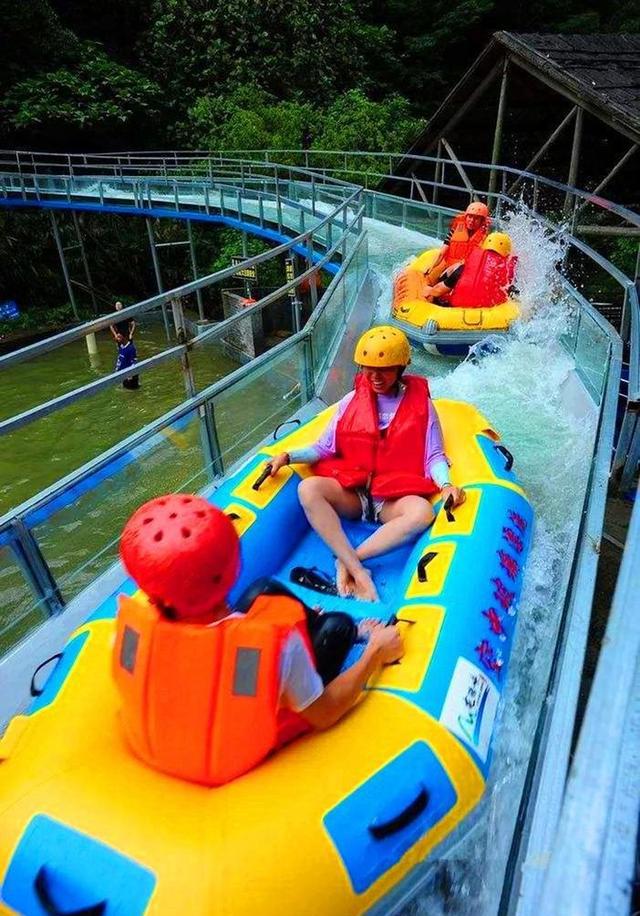 2018网红高空玻璃漂流,这里山奇水秀美如画,誉为北方小桂林