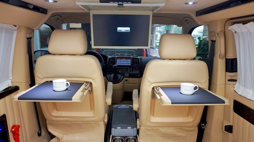 小清新风格内饰——大众t5商旅两用房车