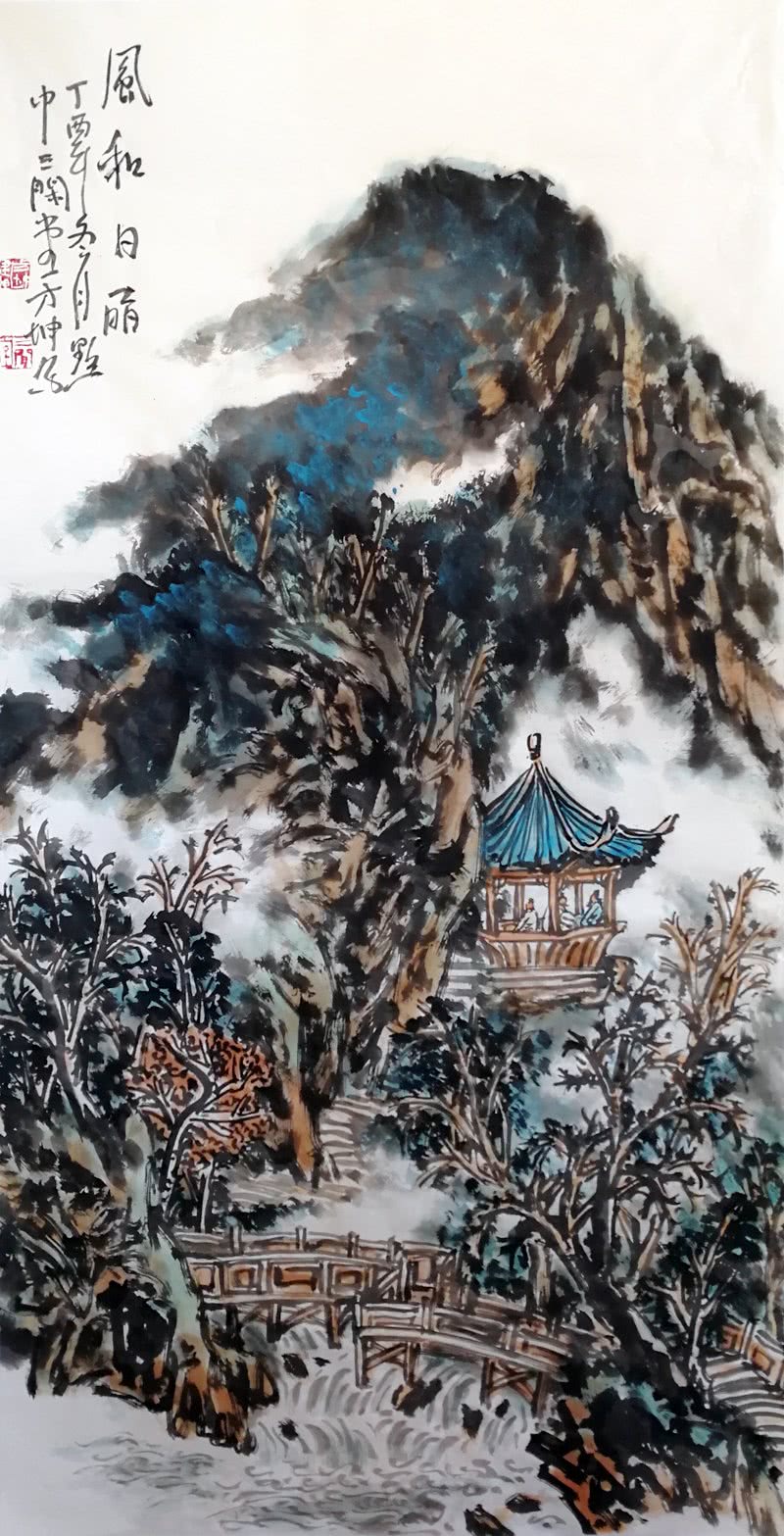 翰墨丹青:品读方坤老师的中国画艺术