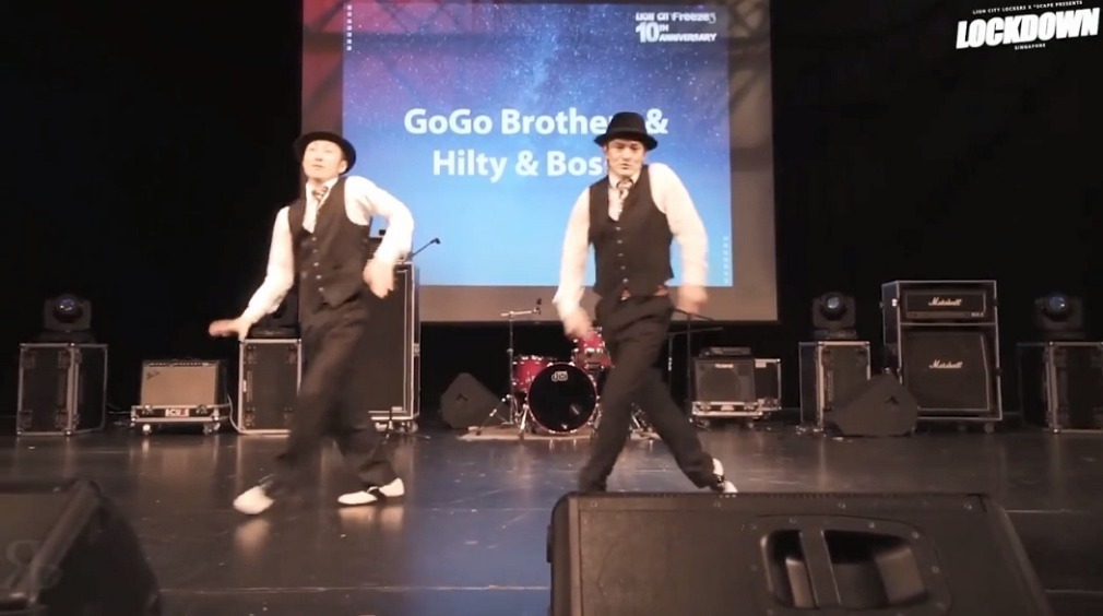 【锁舞大师终极合作】不要错过!日本大神hilty&bosch gogo .