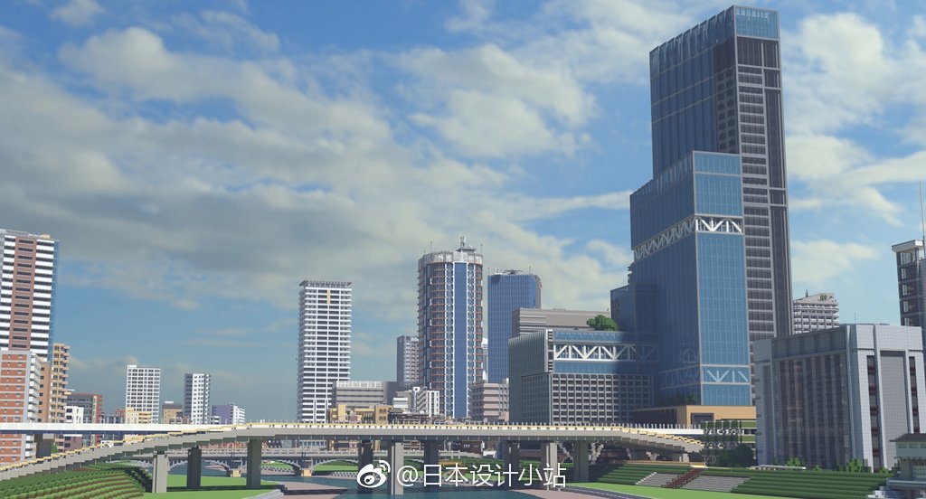 日本玩家花费近四年时间在 我的世界minecraft 中打造佐山市