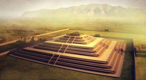 秦始皇陵墓地宫模拟全景图曝光据探测整个陵园有78个故宫那么大