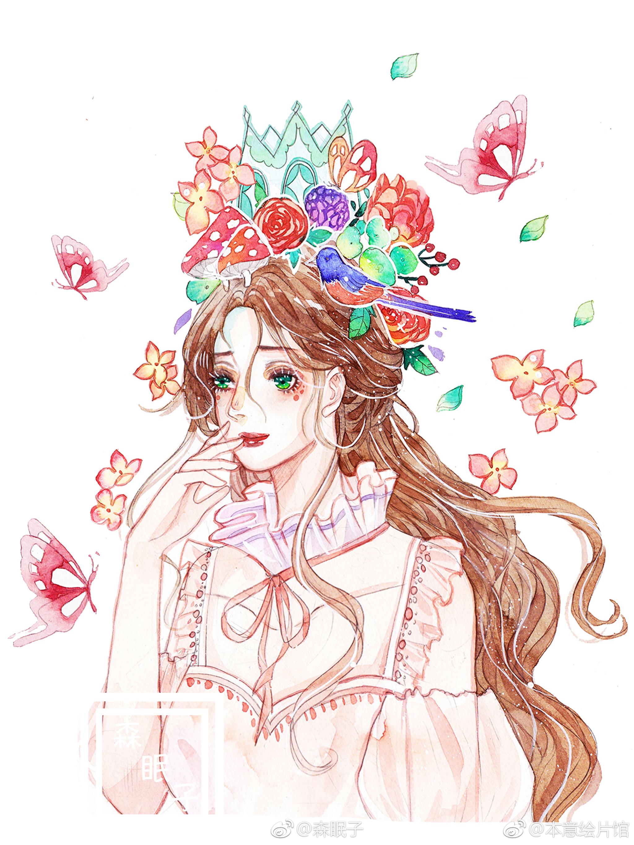 春·精灵 | 绘画