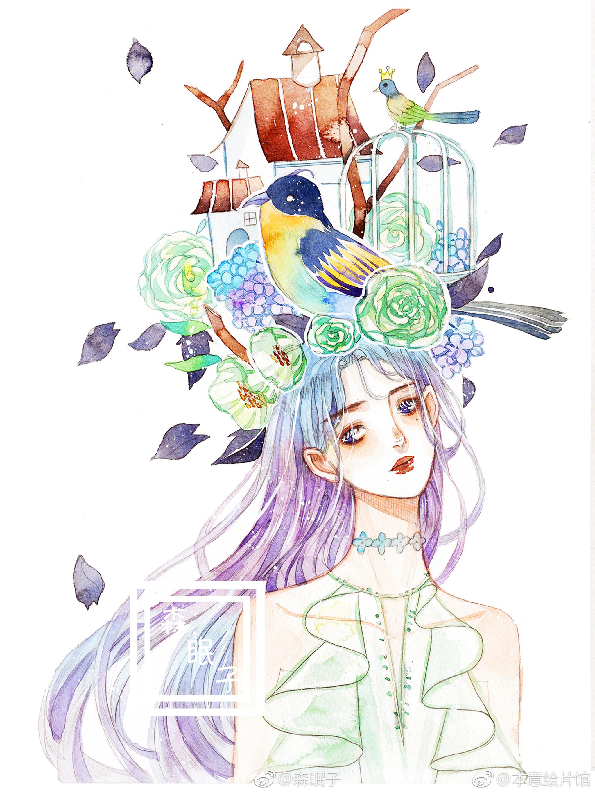 春·精灵 | 绘画