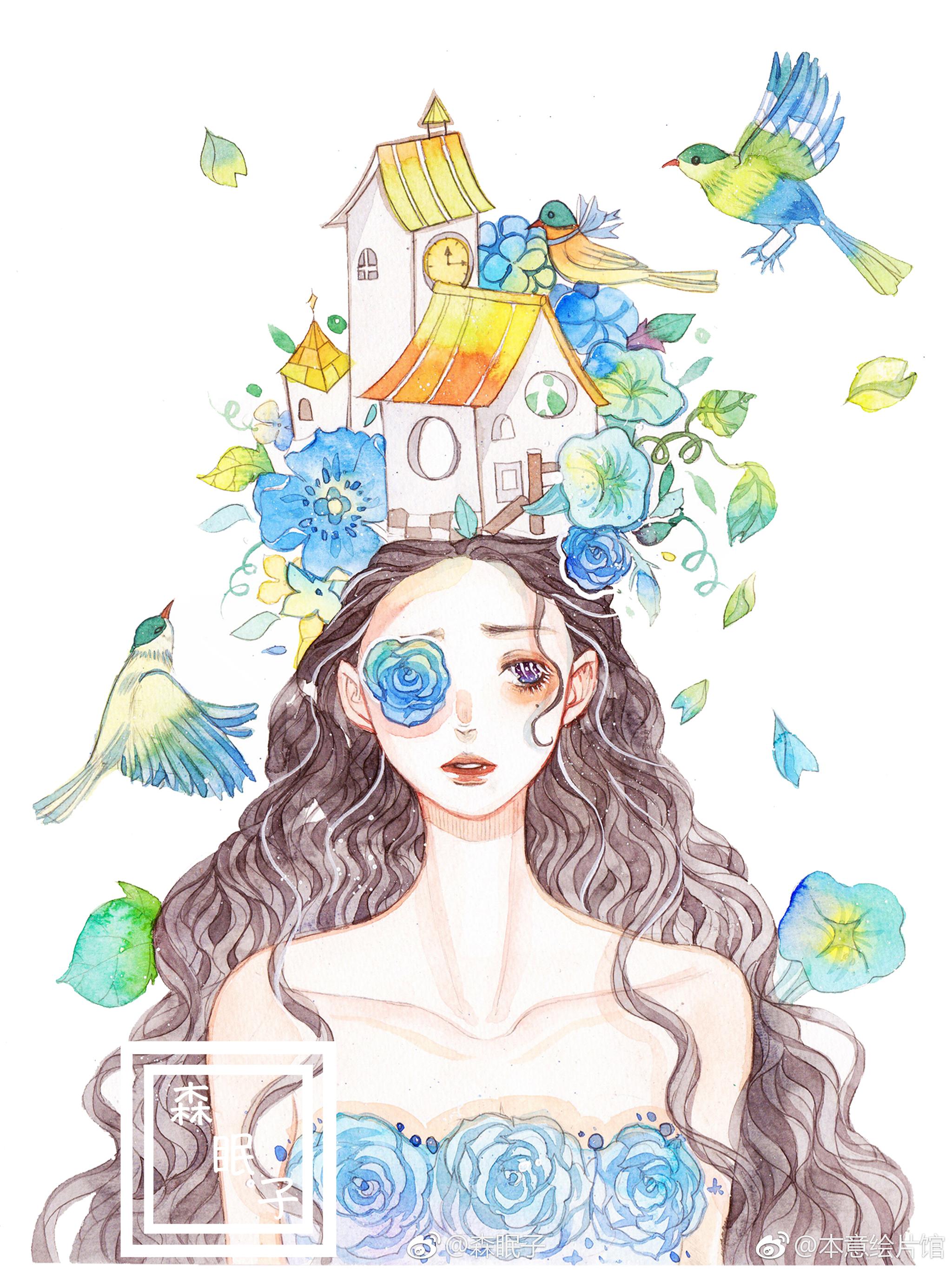 春·精灵 | 绘画