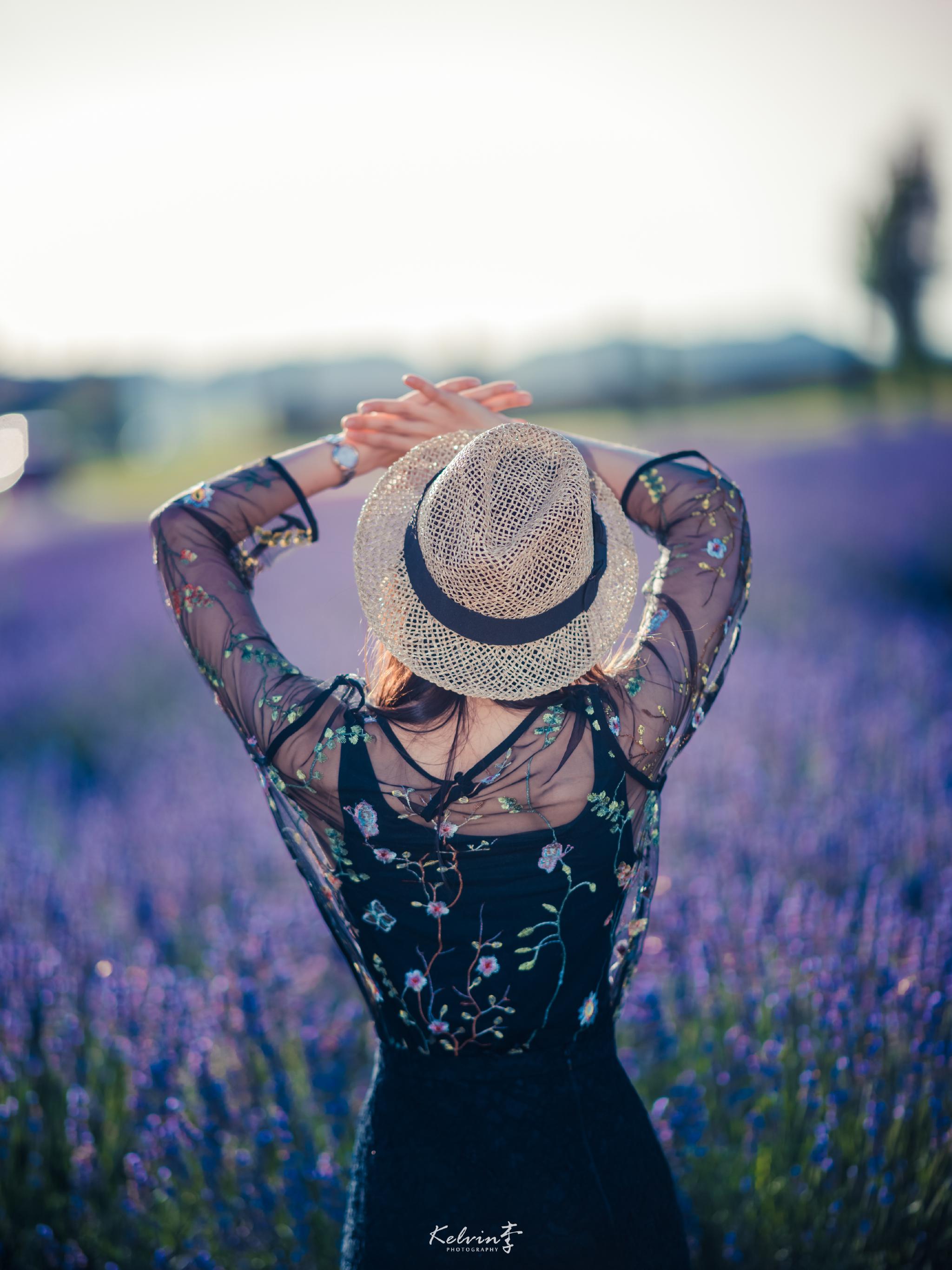 小姐姐说来东京一趟,去北海道看薰衣草花海的梦也圆了