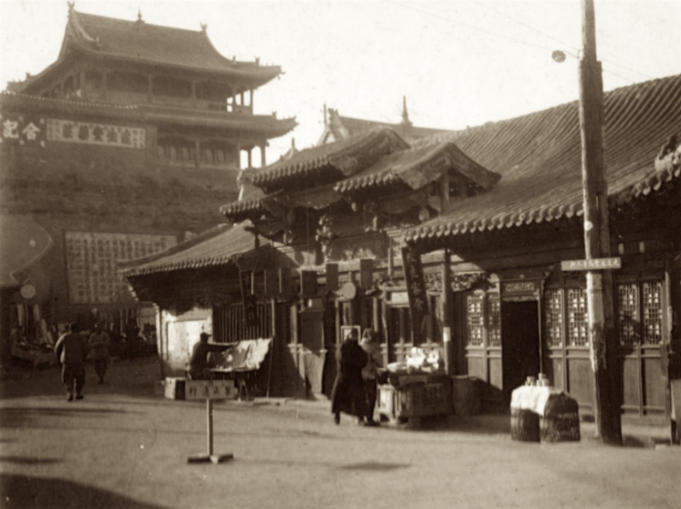 老照片:塞北四省之绥远,呼和浩特旧城1930年