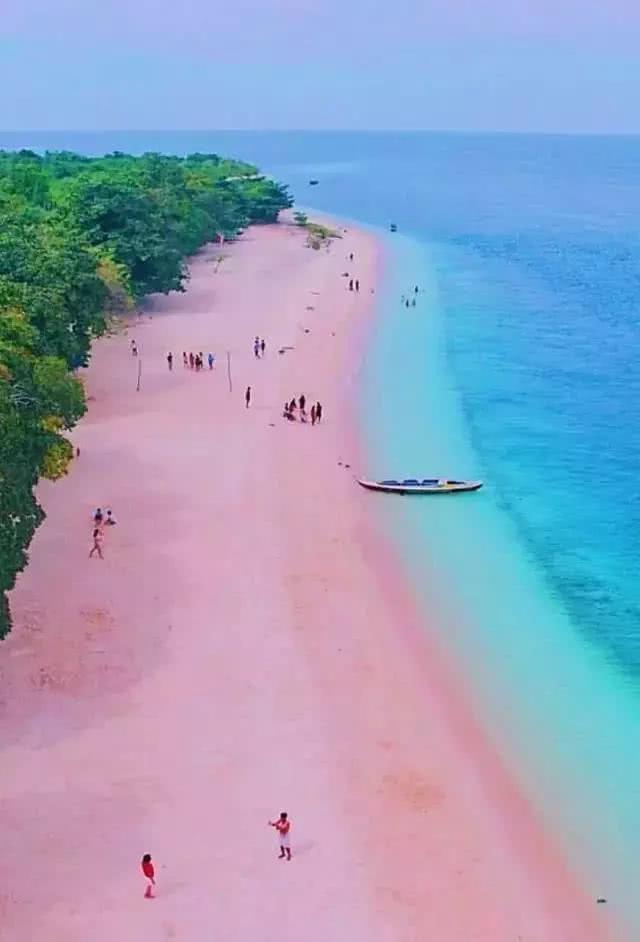 这个粉色海滩,不仅是最性感而且还对国人免签了