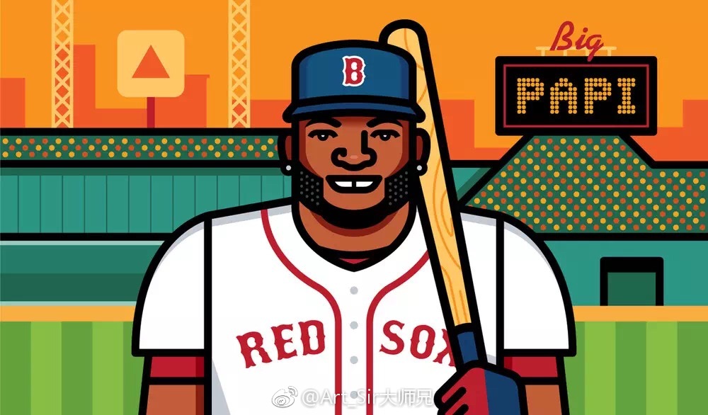 美国插画师/设计师 elias stein 扁平画风的创作