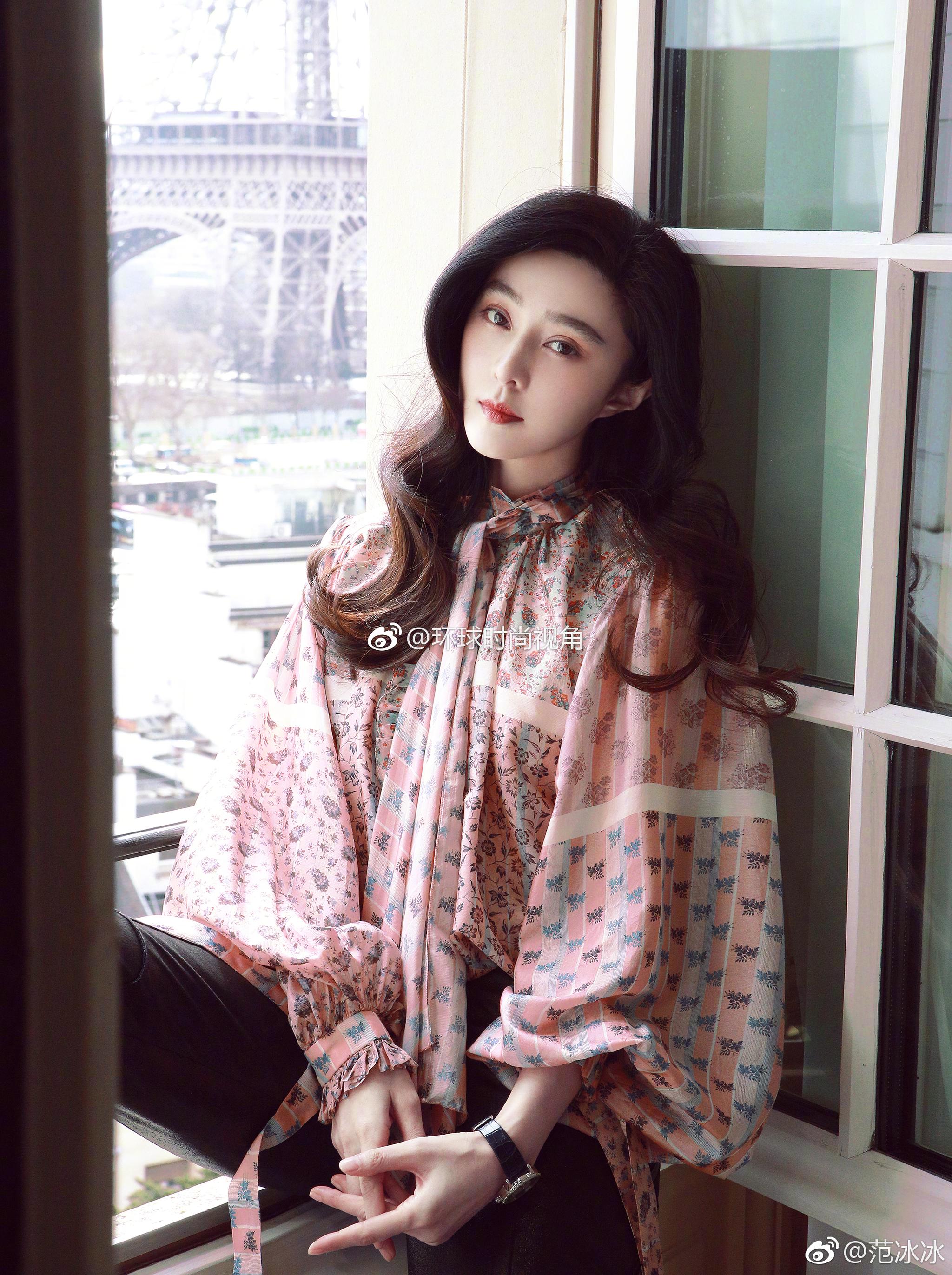 范冰冰 短卷发 《手机2》拍摄现场我只想说底子好怎么都好看