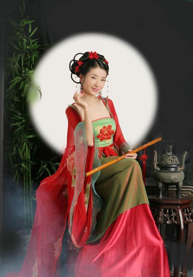江南水乡性感旗袍美女你最爱哪一个