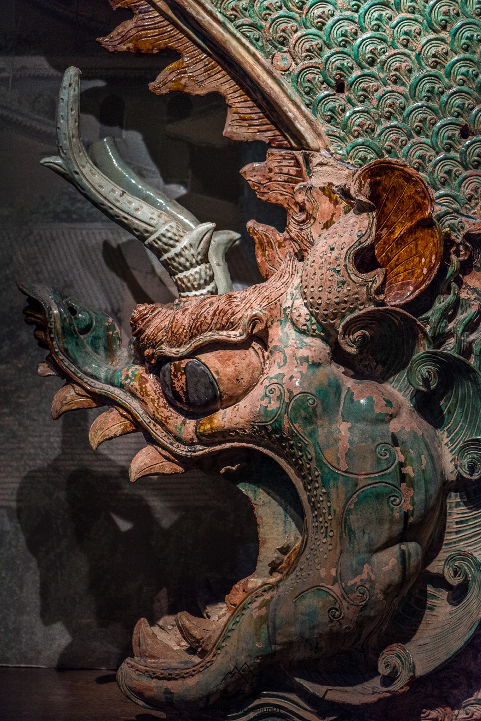 山西博物院藏元代琉璃鸱吻