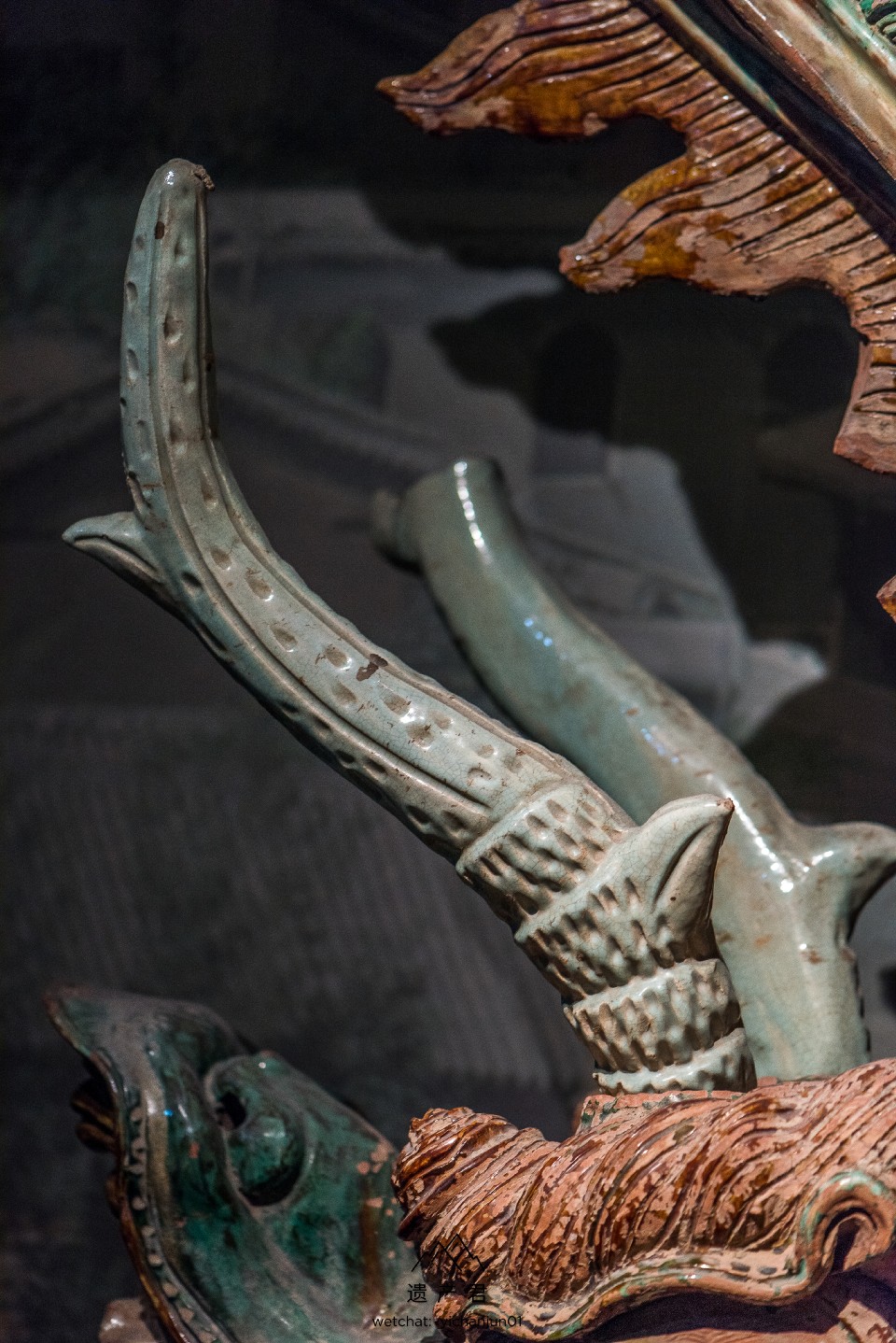 山西博物院藏· 元代琉璃鸱吻|山西博物院|装饰品|防火_新浪新闻